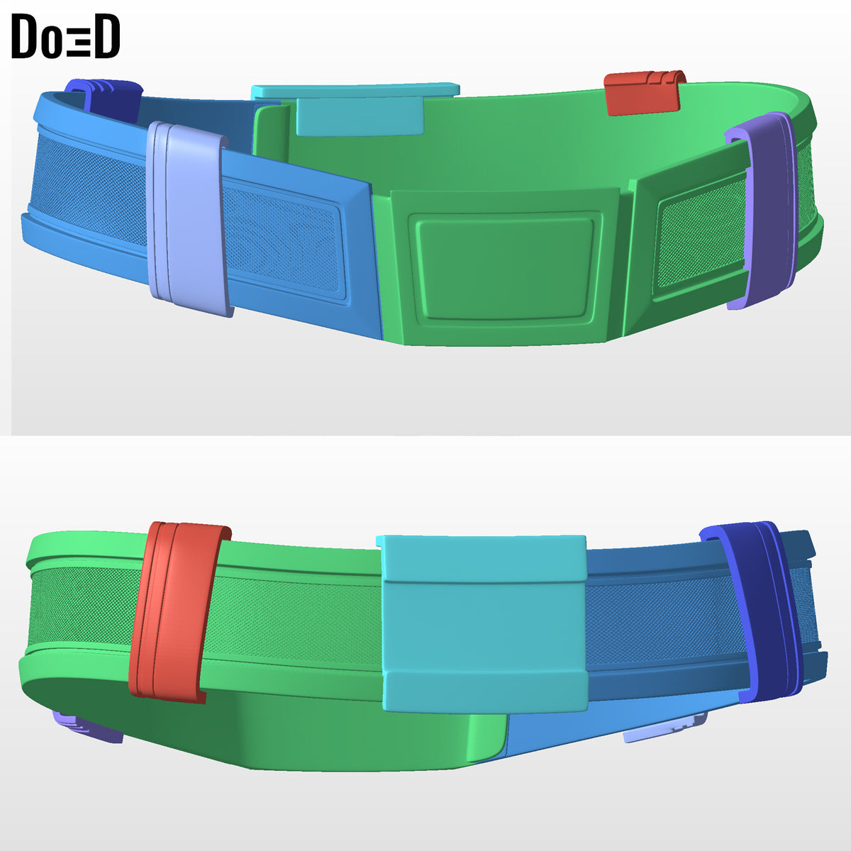 Belt Superman Legacy 2025 3D Printable Model Print STL File #SLB22