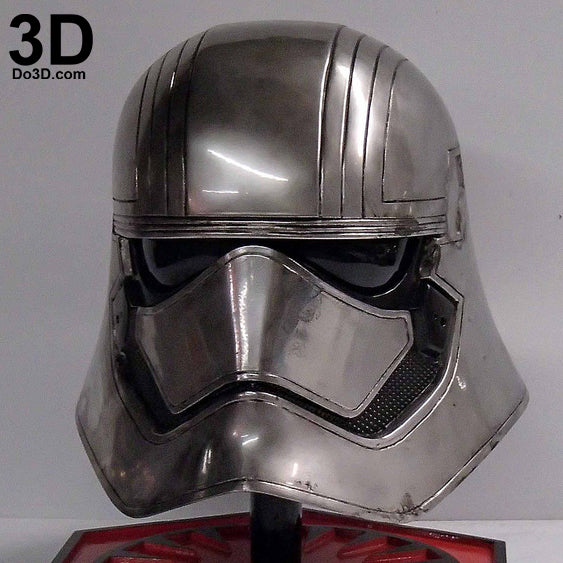 Captain Phasma Helmet + Armor Suit Star Wars | 3D Printable Model Project #32
