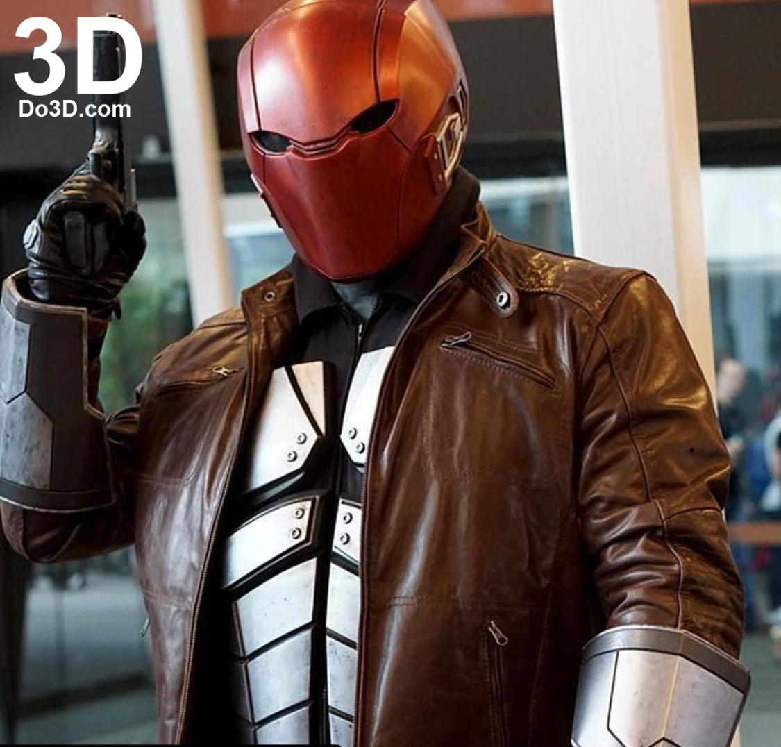 Red Hood Injustice 2 Helmet Cowl | 3D Model Project #2712