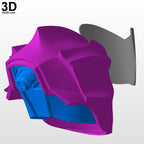 Atlantean Atlantian Helmet from Aquaman Movie 2018 3D Printable Model STL #AT83