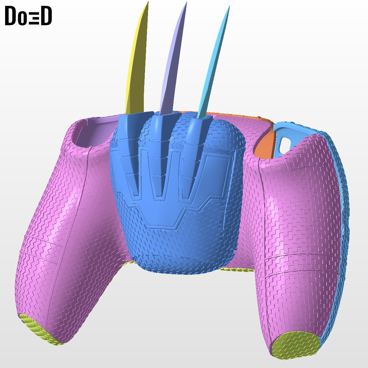 Wolverine and Deadpool PS5 Controller Case Cover Bundle | 3D Printable Model #P5