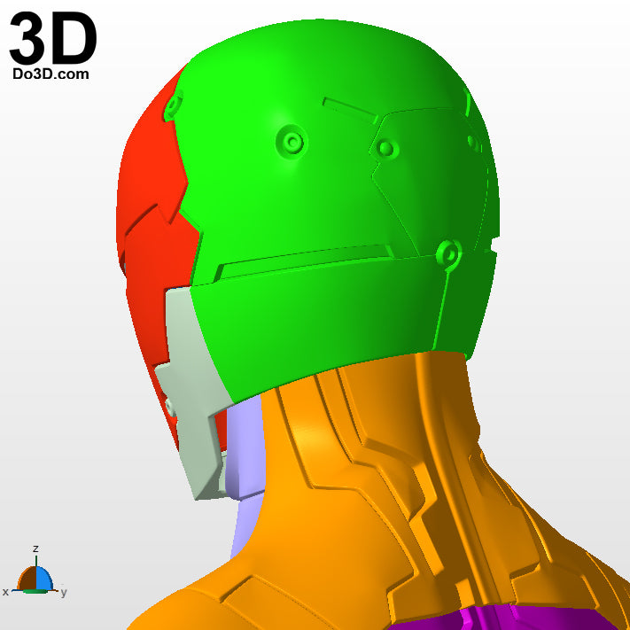Metal Gear Solid Cyborg Ninja Gray Fox Helmet | 3D Printable Model STL File #OG6