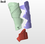 Black Adam Full Body Armor | 3D Print File #BA12