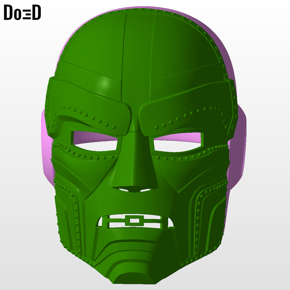 BundIe: Interchangeable Doctor Doom Variant Helmet Mask 3D Model #CC24