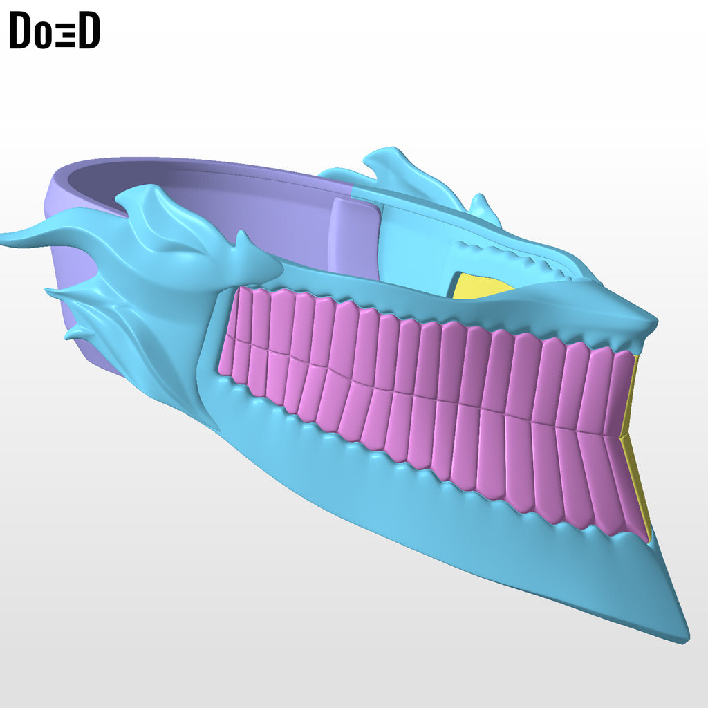 Okarun Dandadan Mouth Mask Cover | 3D Printable Model Print File STL #OD2