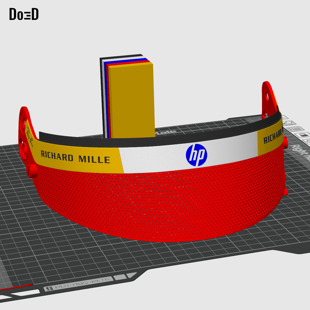 Lewis Hamilton 2026 Helmet F1 Racer Ferrari Bell Formula 1 3D Printable Model #F