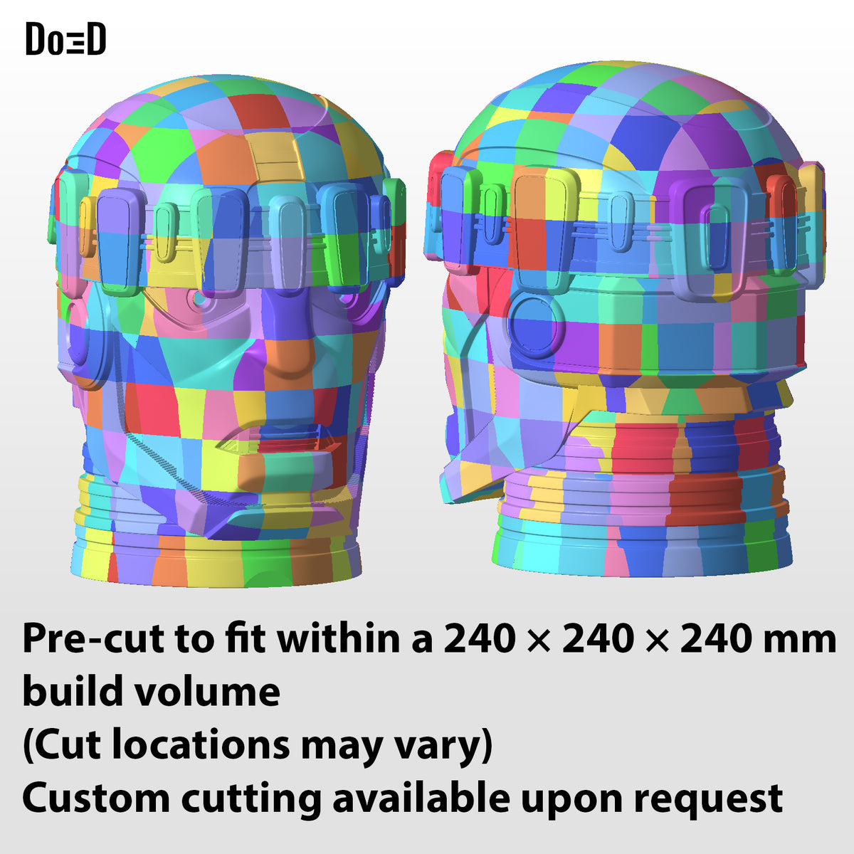 Sentinel Helmet + Life Size Statue Avengers Doomsday 3D Printable Model #SD455