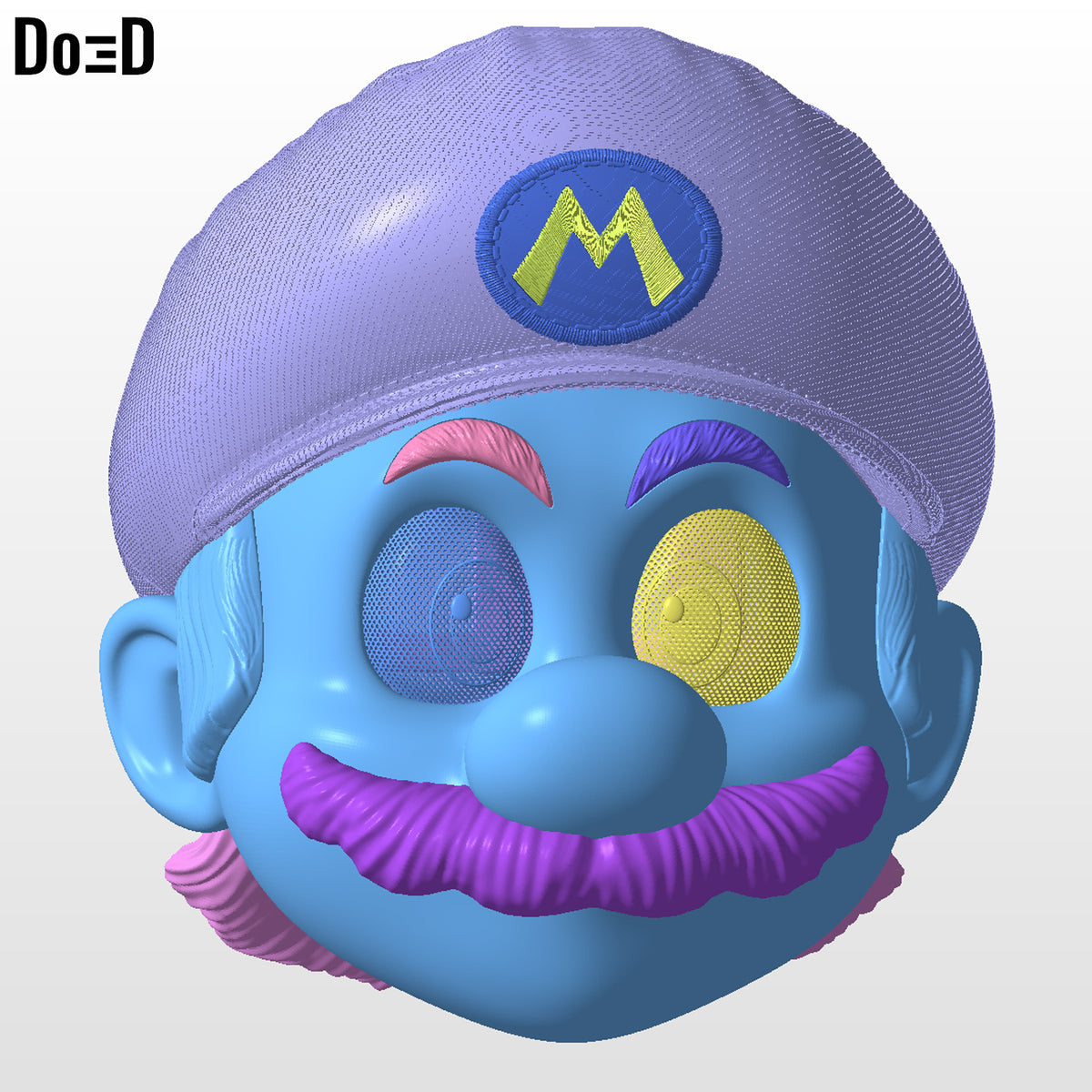 Bundle: Super Mario Movie Helmets Luigi Mario | 3D Printable Model #BSMM02