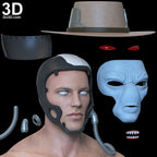 Cad Bane Full Helmet Body Armor Pack | 3D Printable Model STL File #CB43