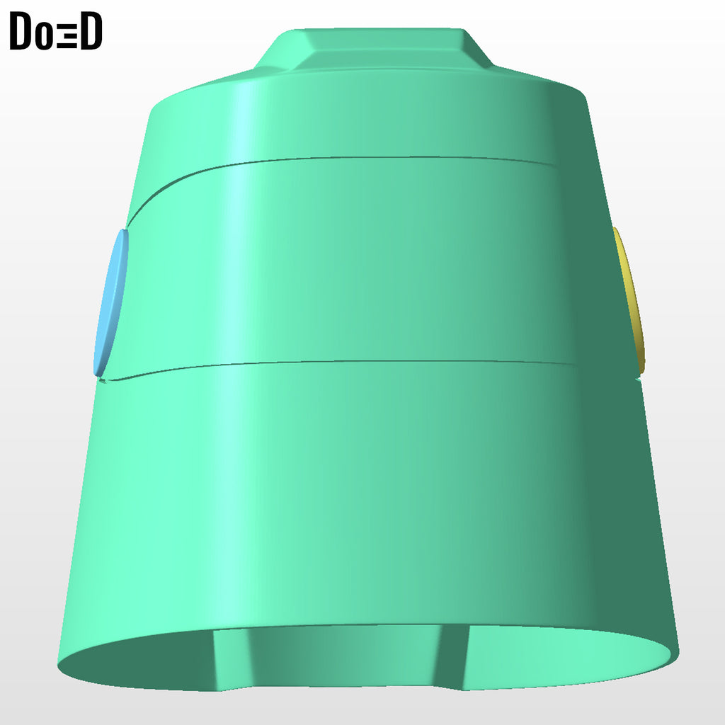 Mecha Man Helmet Dispatch 3D Printable Model STL File #MMD28