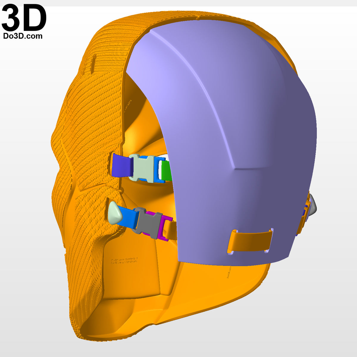 DeathStroke Titans Helmet | 3D Printable Model Print File STL file #DT50