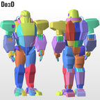 Mecha Man Dispatch Armor for Cosplay | 3D Printable Model STL File #MMD26