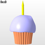 Mr. Cupcake Five Nights at Freddy's | 3D Printable Model File #MC12
