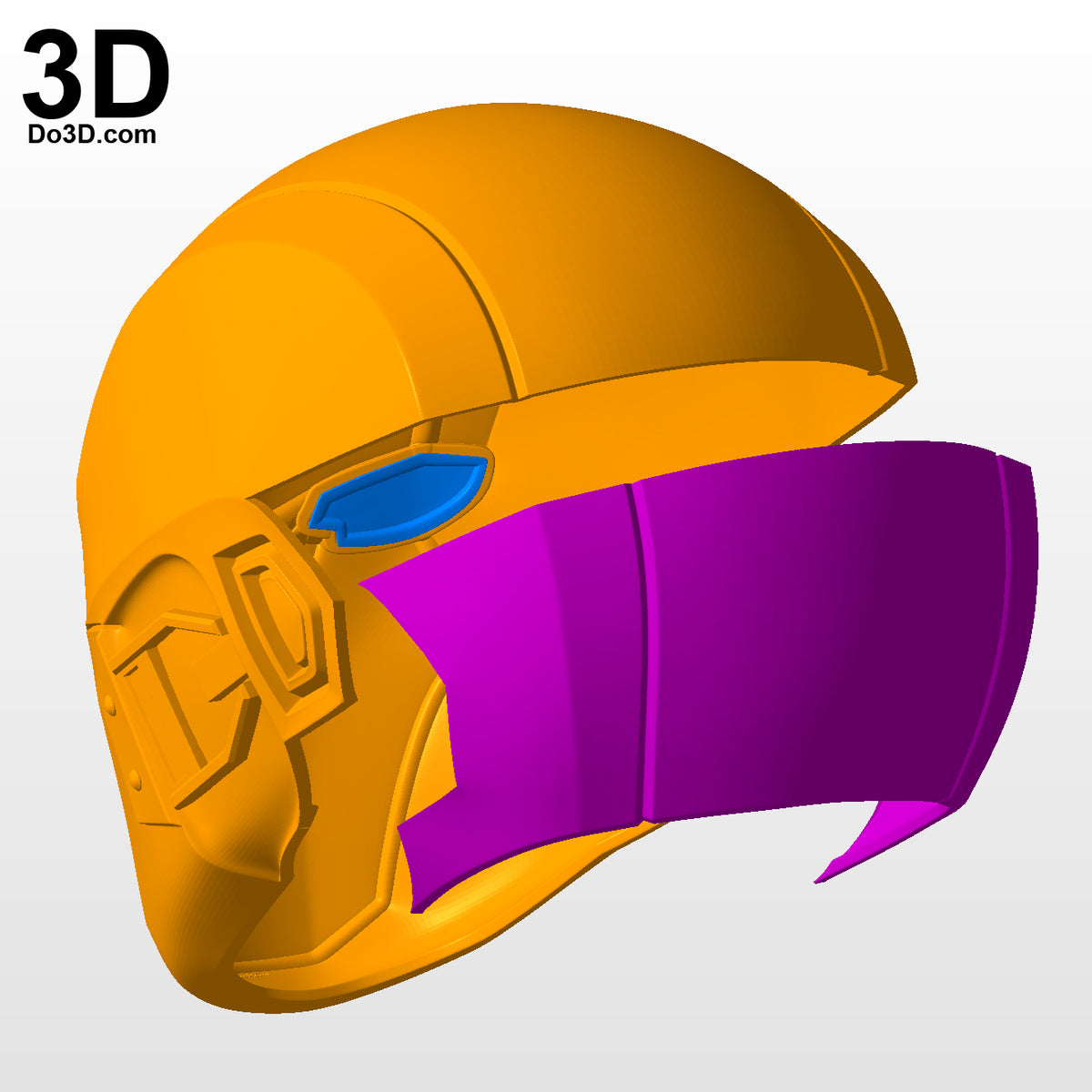 Red Hood Injustice 2 Helmet Cowl | 3D Model Project #2712