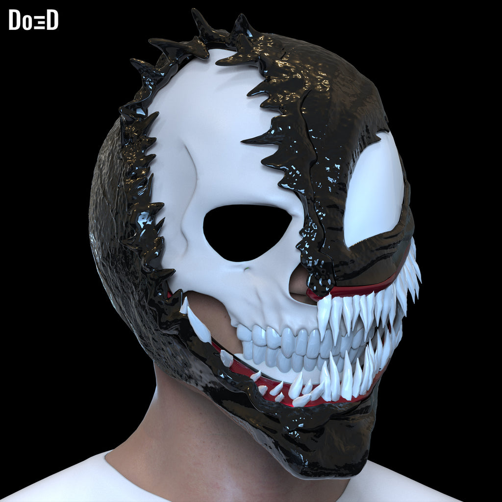Venomized Skull Venom Helmet | 3D Printable Model #VS59