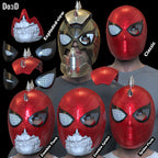 Bundle: Zombie Iron Spider Punk Helmet Spider-man 3D Printable Model STL #ZP32