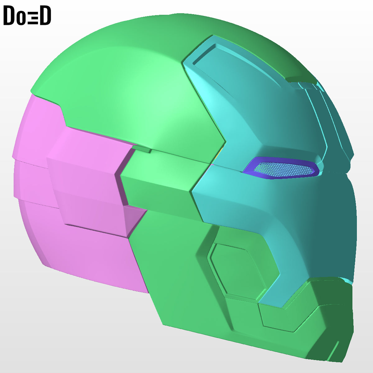 Iron Man Mark XLII XLIII Helmet + Armor MK 42 43 | 3D Model Project #46