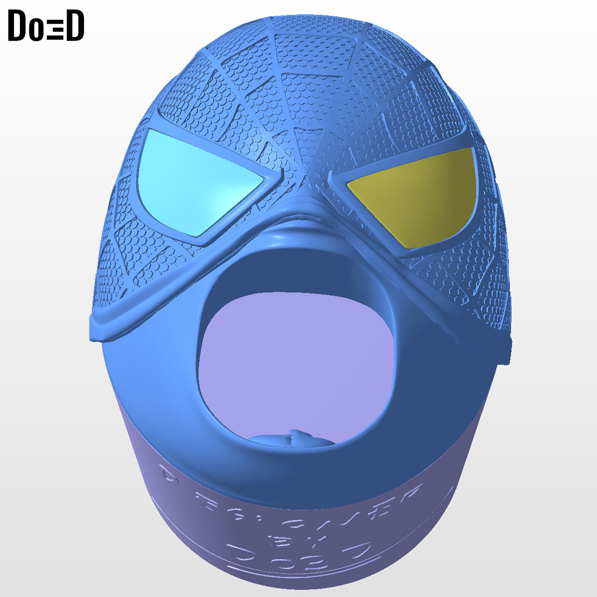 Spider-Man 2002 Popcorn Bucket Do3D Screamer 3D Printable Model #S02