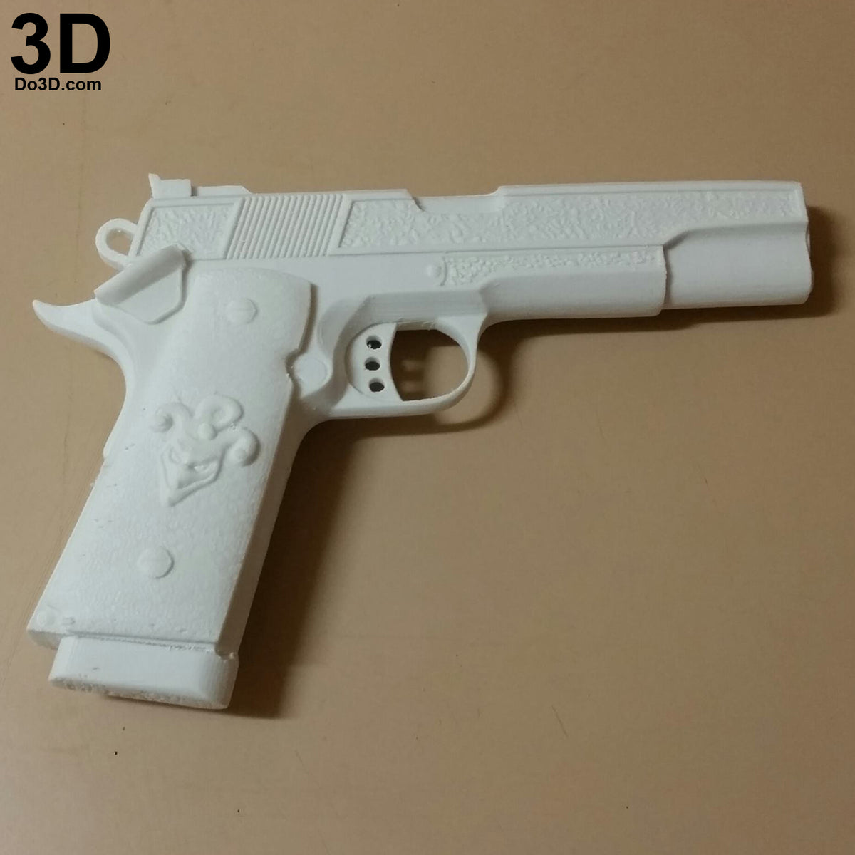 Suicide Squad Joker 1911 Colt Pistol Gun | 3D Printable Model #1938