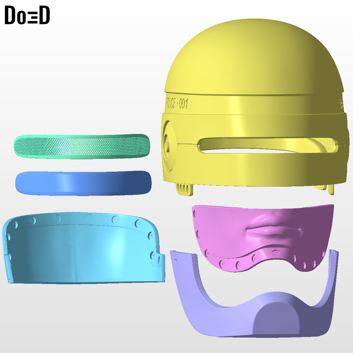 RoboCop Classic Armor Suit 1987 | 3D Printable Model Print File STL #592