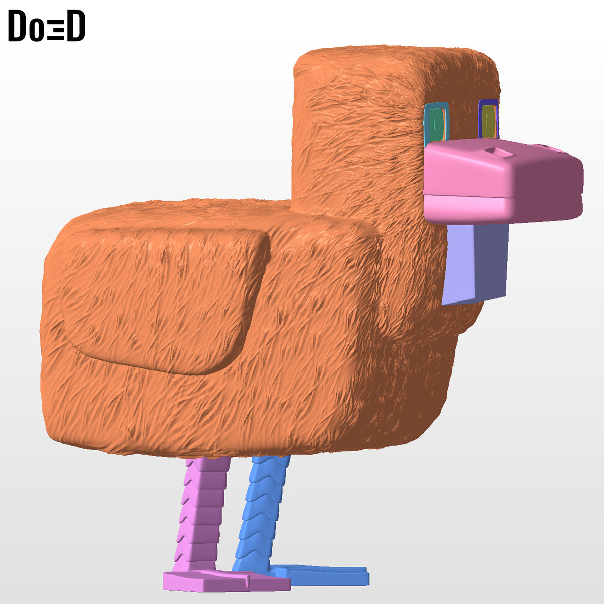 Bundle Steve's Lava Chicken Minecraft Movie | 3D Printable Model STL File #LC22