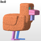 Chicken Minecraft Movie | 3D Printable Model STL File #CM91