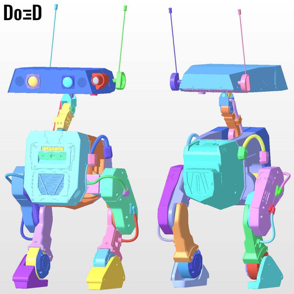Imagineering Star Wars Droid Walking Life Size Robot | 3D Printable Model #IS35