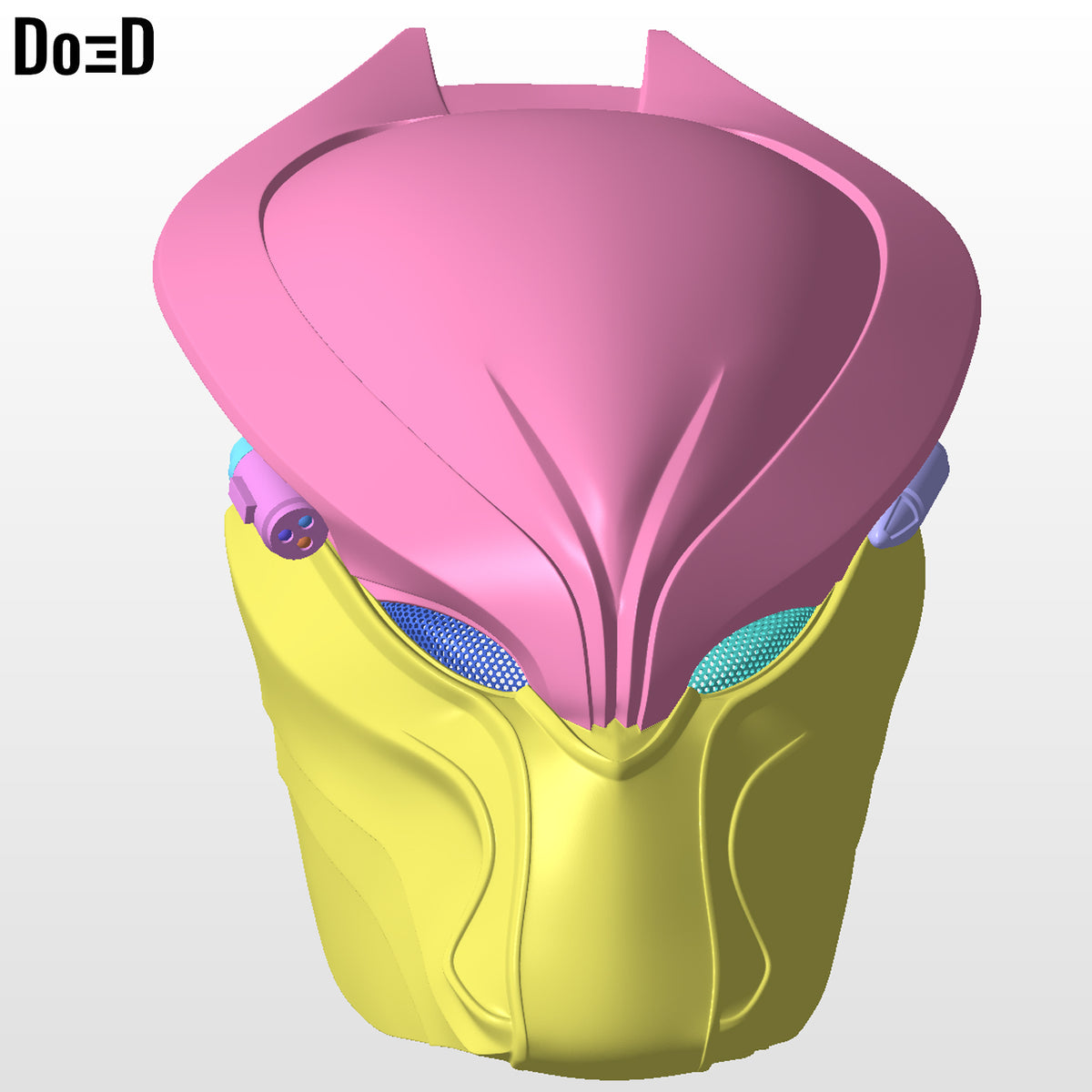Machiko Noguchi She Predator Helmet + Chest Armor | 3D Model Project #2908