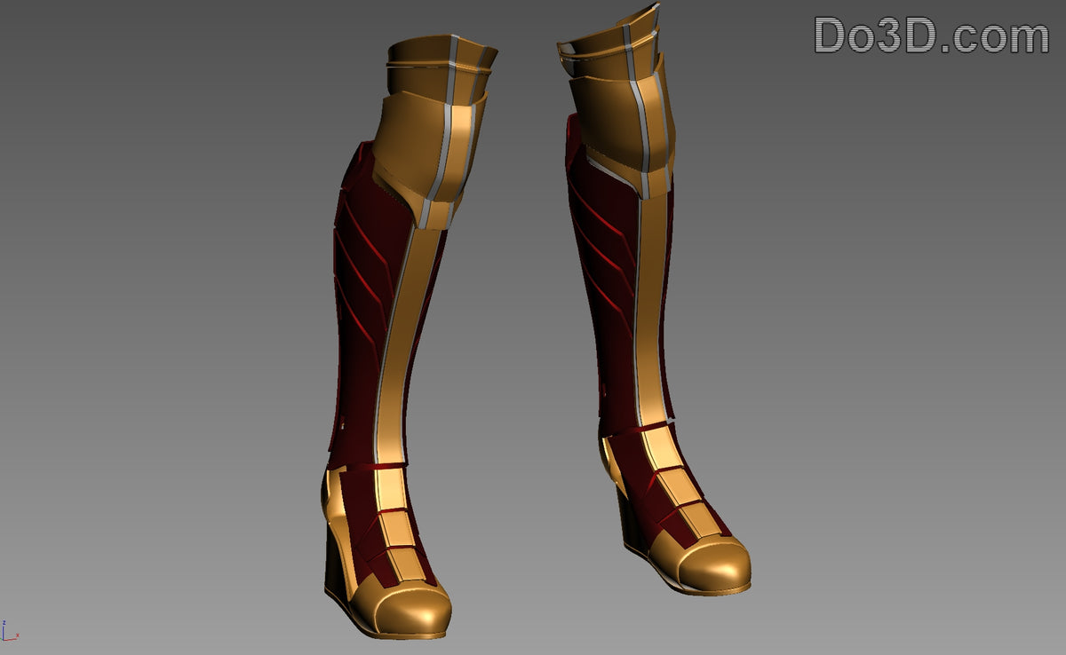 Wonder Woman Full Body Armor BVS DOJ | 3D Model Project #254