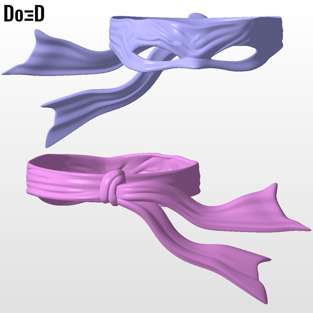 Teenage Mutant Ninja Turtles 1990 Mask 3D Printable Model Donatello #TMNT92