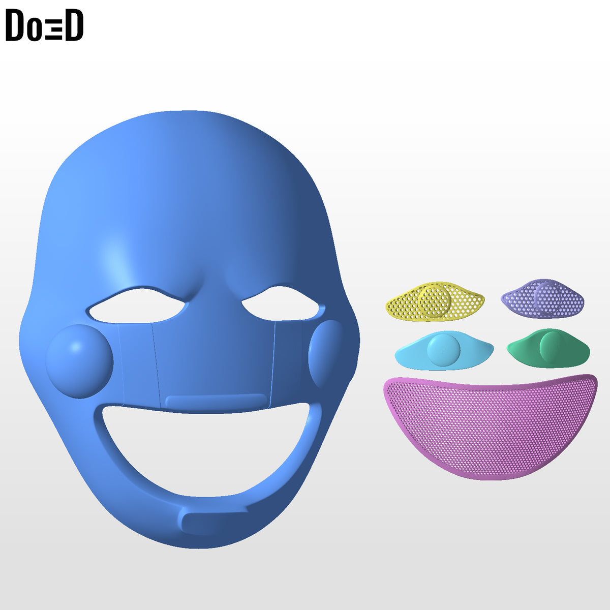 Puppet Mask Marionette Five Nights at Freddy's 2 FNAF 3D Printable Model #MF2