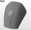 Bo Katan Mandalorian Shoulder Armor Mythosaur Sigil 3D Printable File #B299