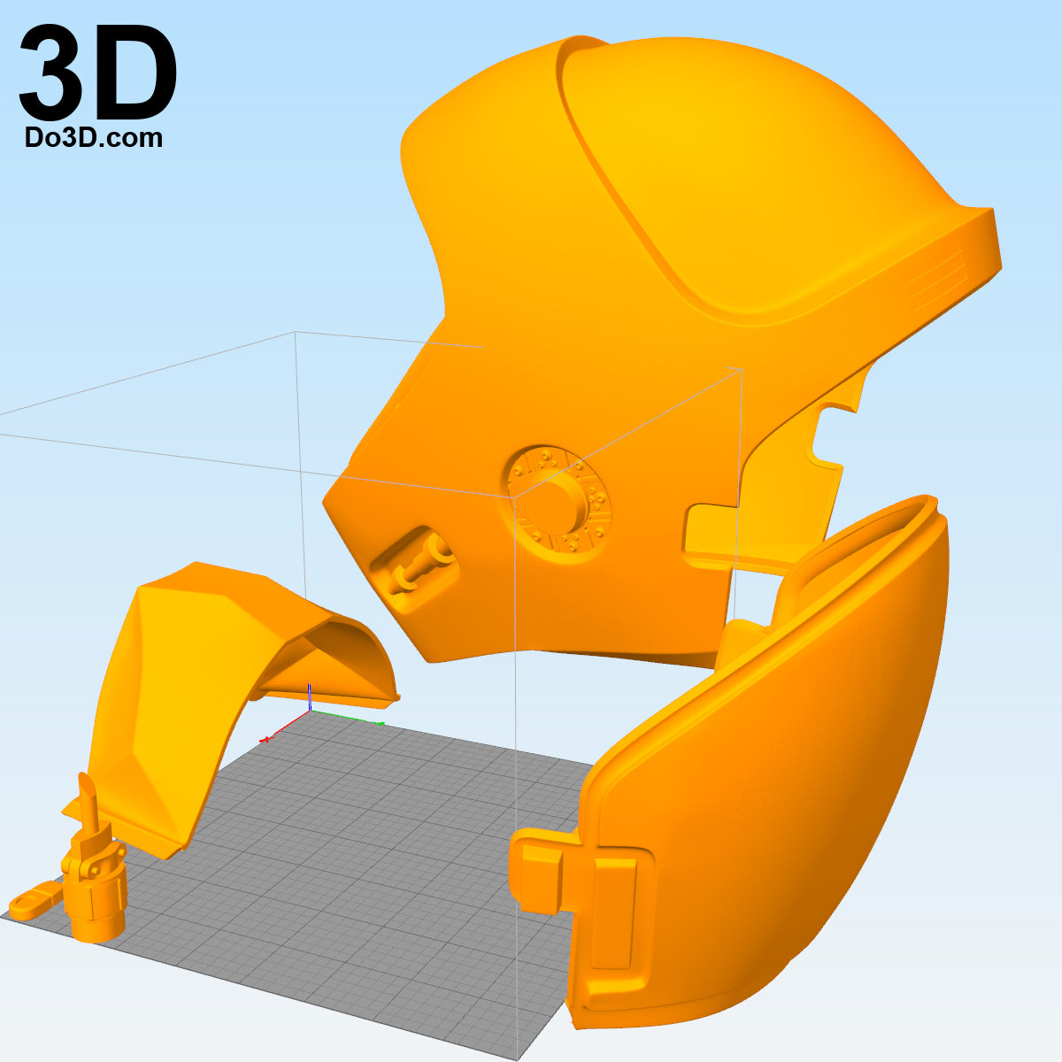 Star Wars Y-Wing Pilot Helmet | 3D Model Project #2723