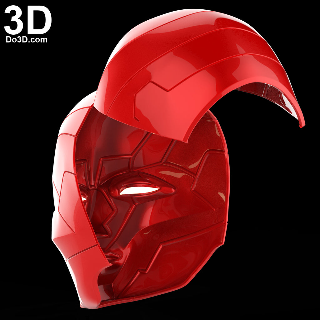 Red Hood Adult Size Helmet Toy Version | 3D Model Project #2681