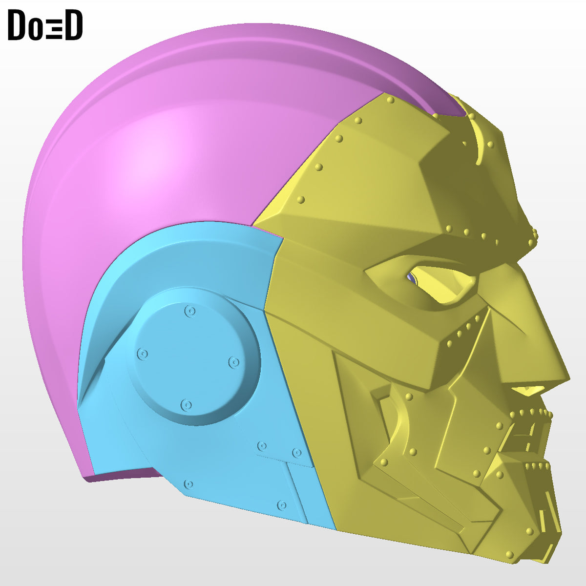 Bundle: Doctor Doom Helmets 3 in 1 Variant HT  | 3D Printable Model #DDTH22