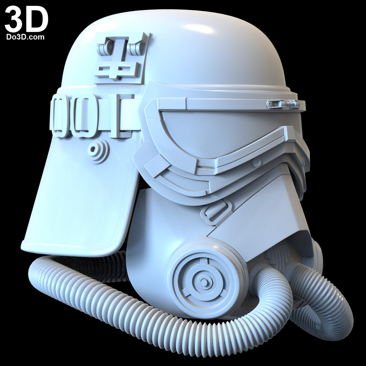 MudTrooper Swamp Trooper Helmet Mud Trooper | 3D Printable Model #H921