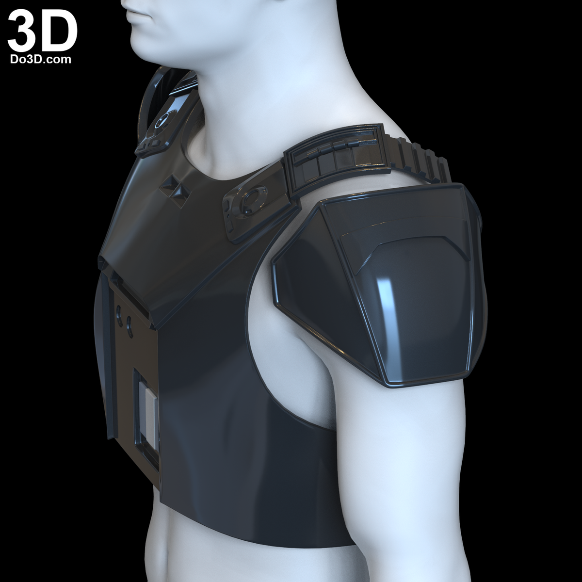 Moff Gideon Armor from The Mandalorian Star Wars | 3D Model Project #6444