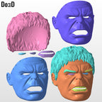 Hulk Helmet 2012 ~ 2015 Avengers Age of Ultron Version | 3D Printable #H832