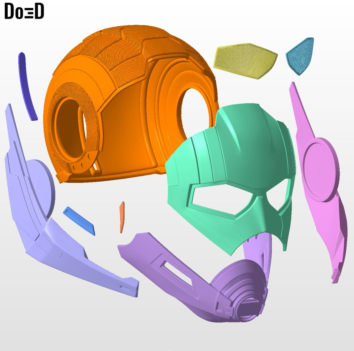 Ant-Man Quantumania Helmet 3D printable Model Antman #AQ19