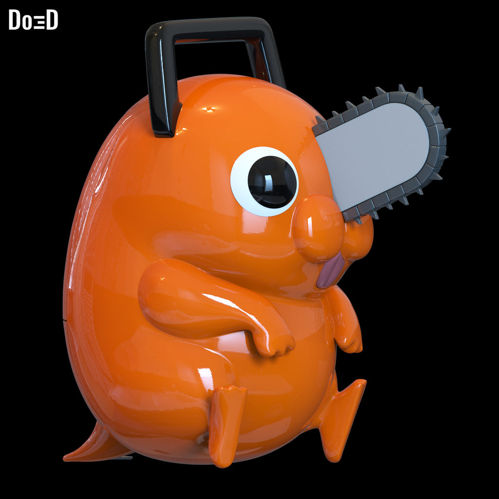 Pochita Popcorn Bucket Container from Chainsaw Man 3D Printable Model STL #PB722