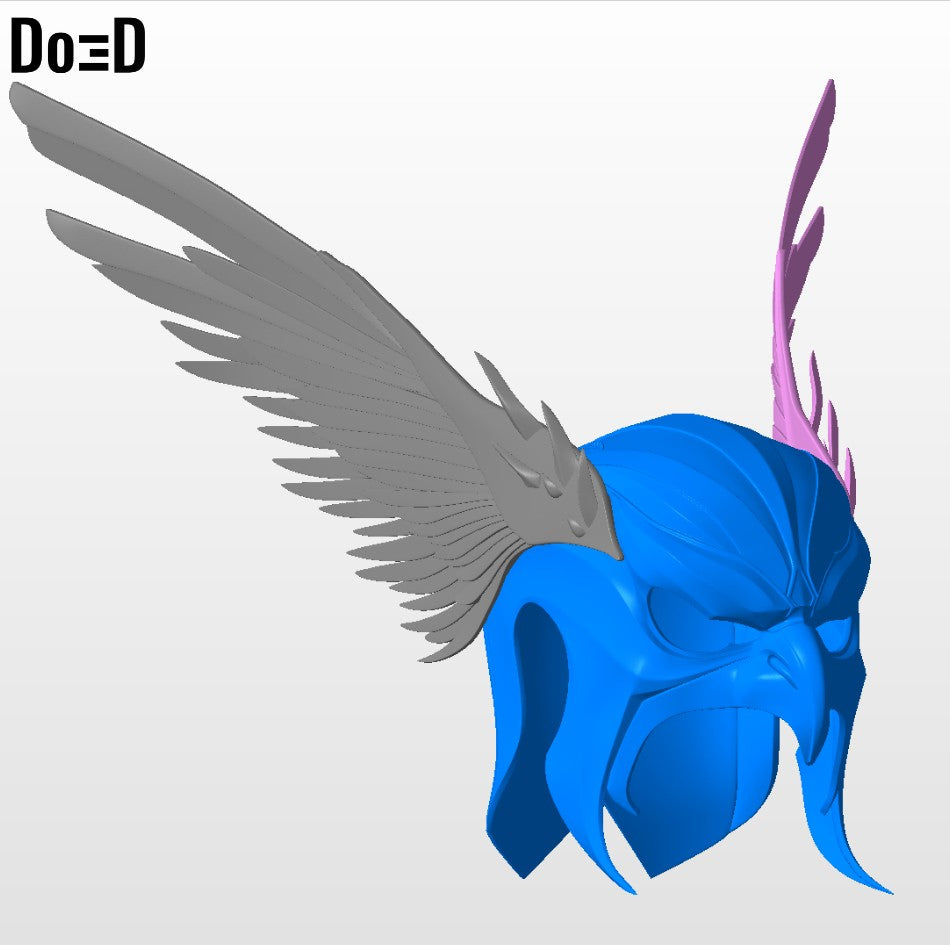Hawkman Helmet Black Adam Hawk Man 2022 3D Printable Model STL File #HM81