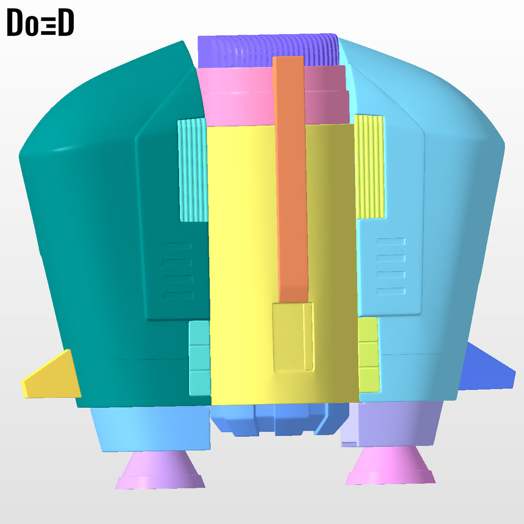 Beskar Trooper Jetpack (AKA Super Commando) | 3D Printable Model #BK200