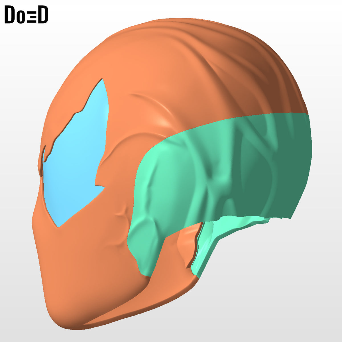 Symbiote Spider-man Helmet | 3D Printable Model #SP83