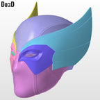 Wolverinepool Helmet | 3D Printable Model Print File STL #WP614