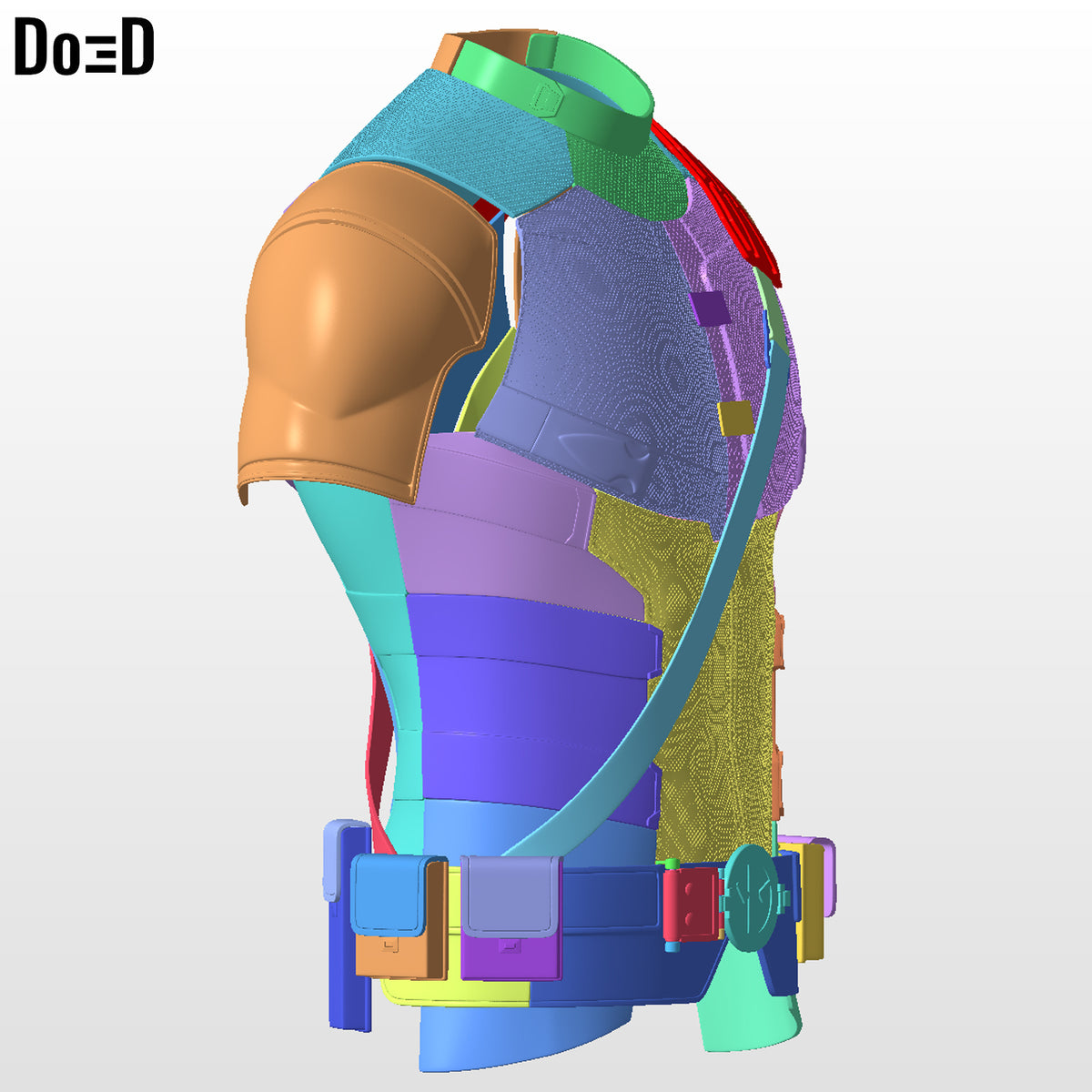Deadpool 3 Full Body Armor & Helmet Pack | 3D Printable Model #DA3