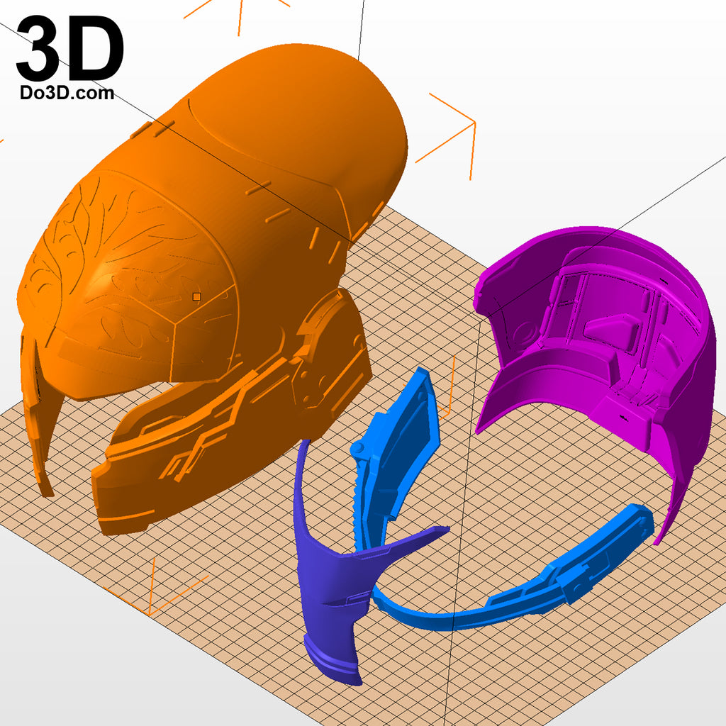 Iron Breed Great Helm Titan Destiny Helmet | 3D Printable Model #2229