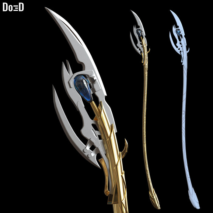 3D Printable Model: Loki Chitauri Scepter Staff Weapon | File Format: STL #2462