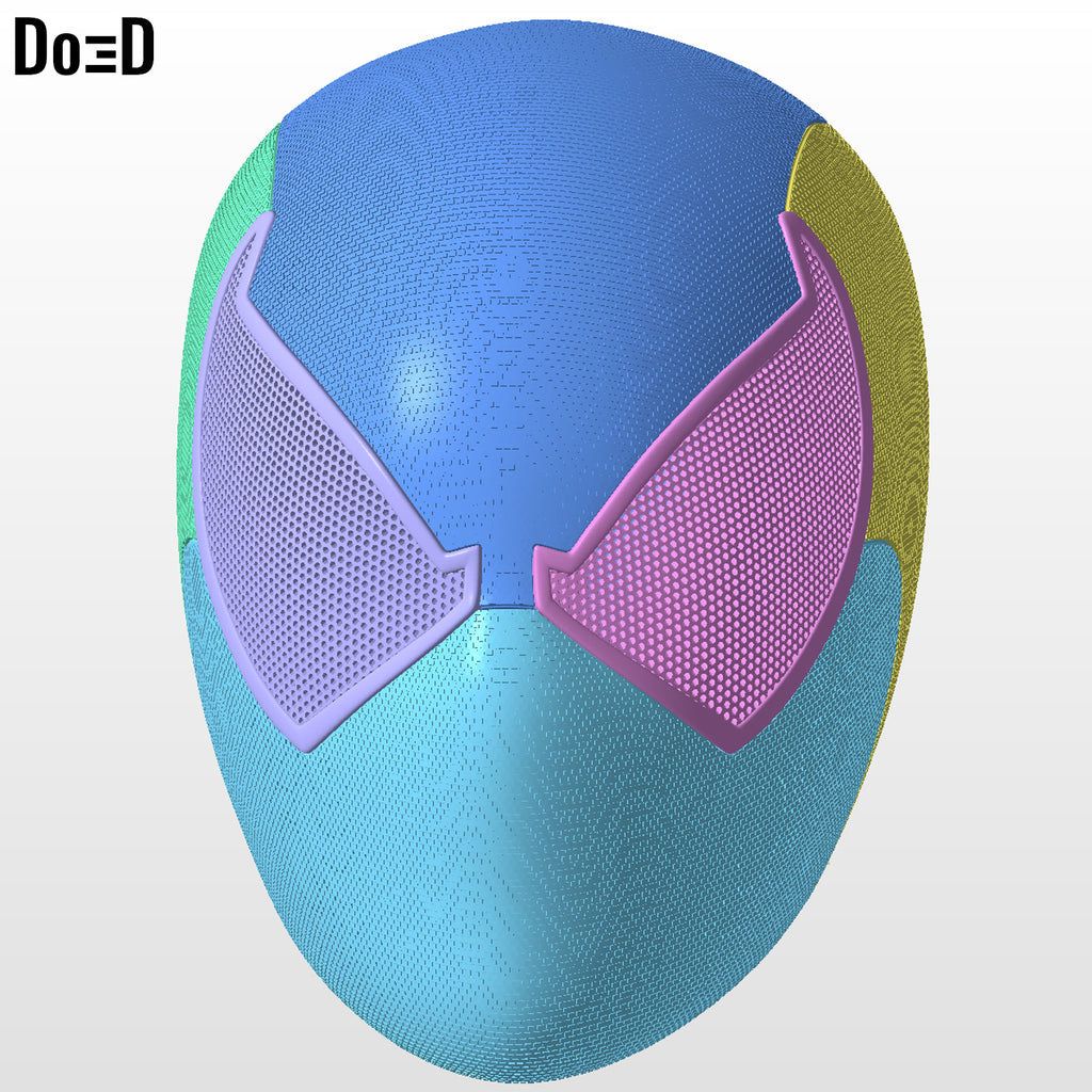 Scarlet Spider-Man Helmet | 3D Printable Model #SS29