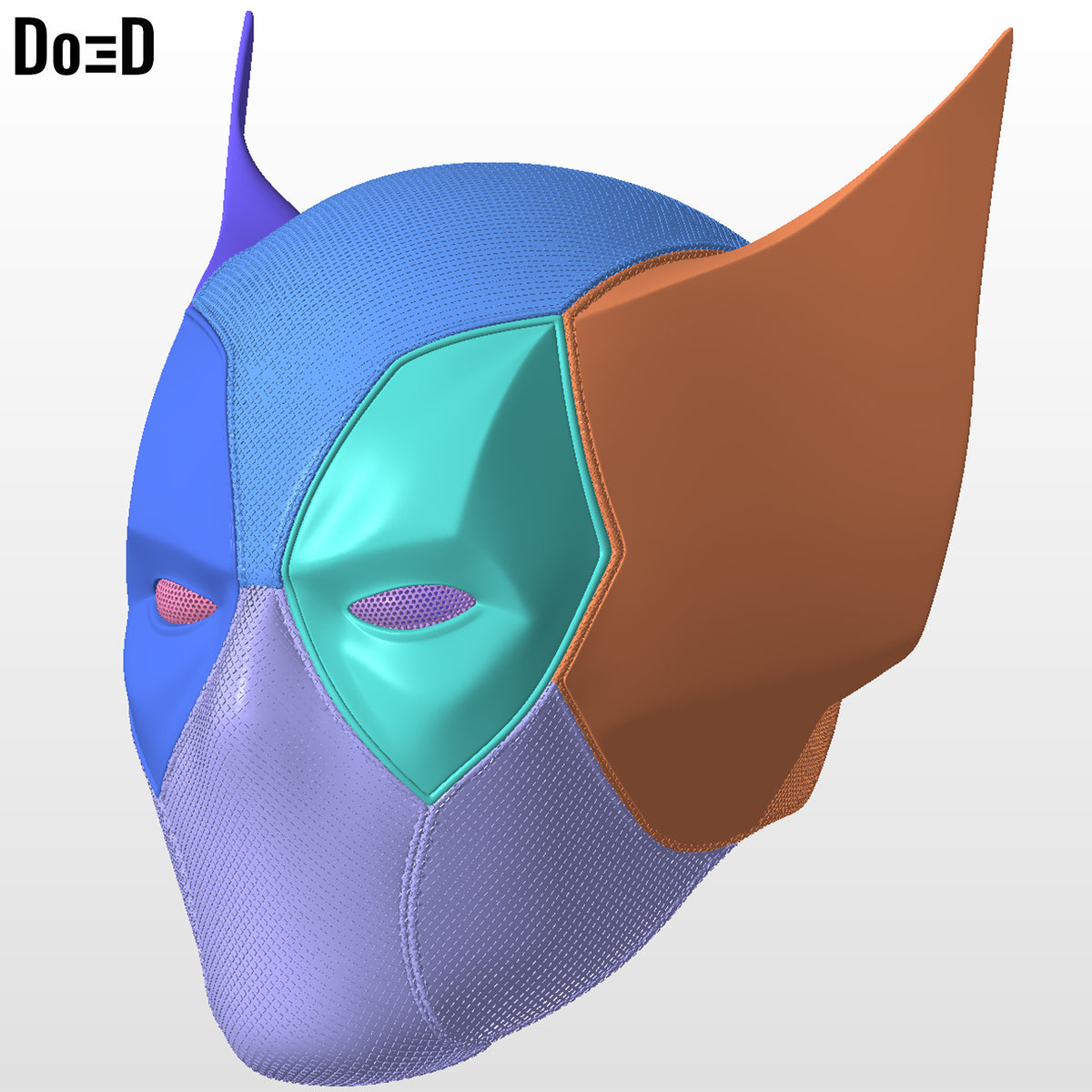 Poolverine 3 (Deadpool Wolverine Variant) 3D Printable Model Print File #P810