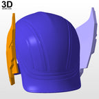 Mighty Thor Helmet Jane Foster Lady Thor Female 3D Printable Model STL File #A44